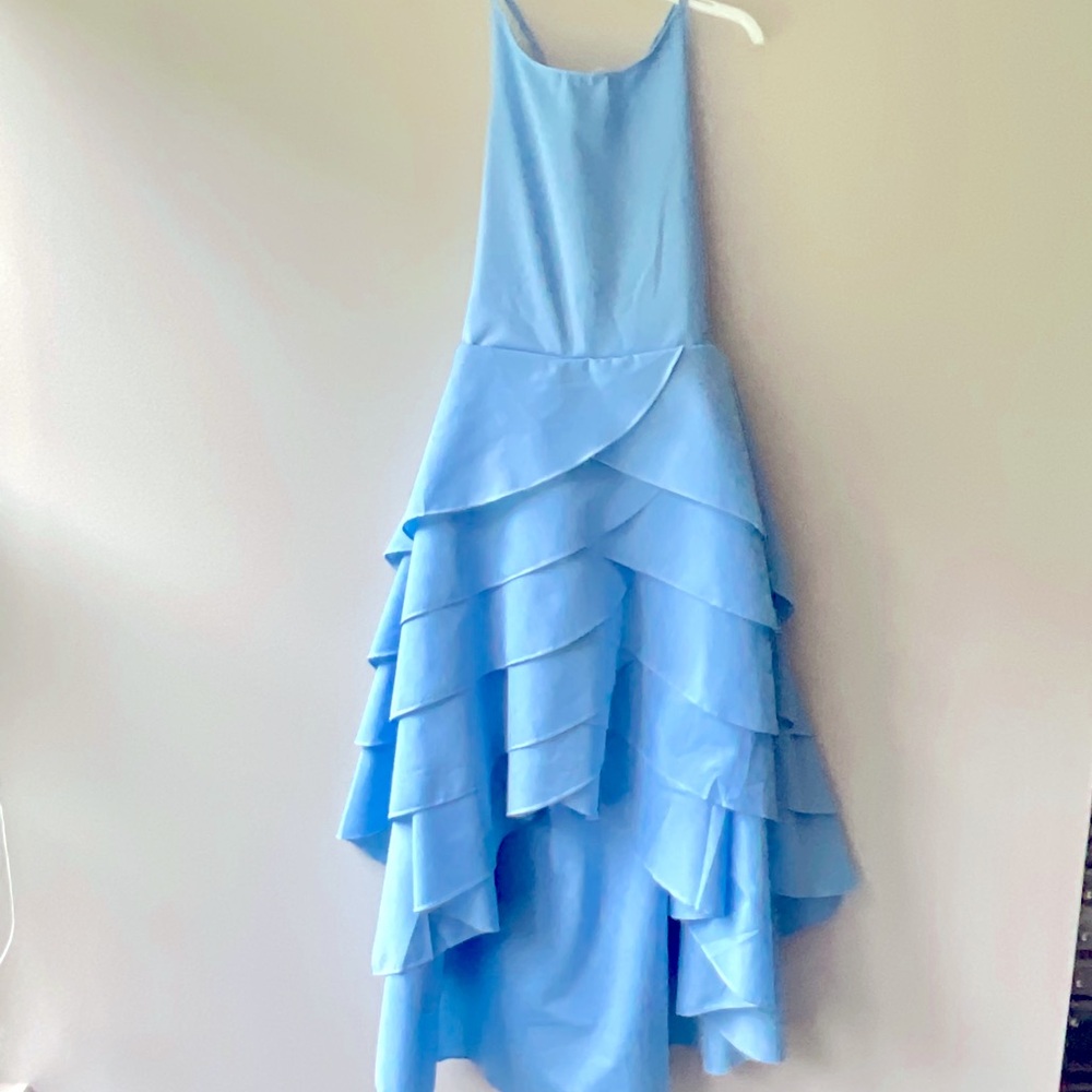 Mia Belle Girls Tiered Dress